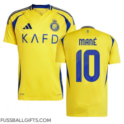 Al-Nassr Sadio Mane #10 Fußballbekleidung Heimtrikot 2024-25 Kurzarm